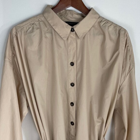 Banana Republic Belted Safari Maxi Dress - Made in India - Picture 2 of 10